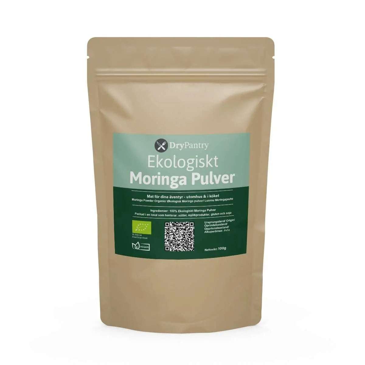 Ekologiskt Moringa Pulver 100g
