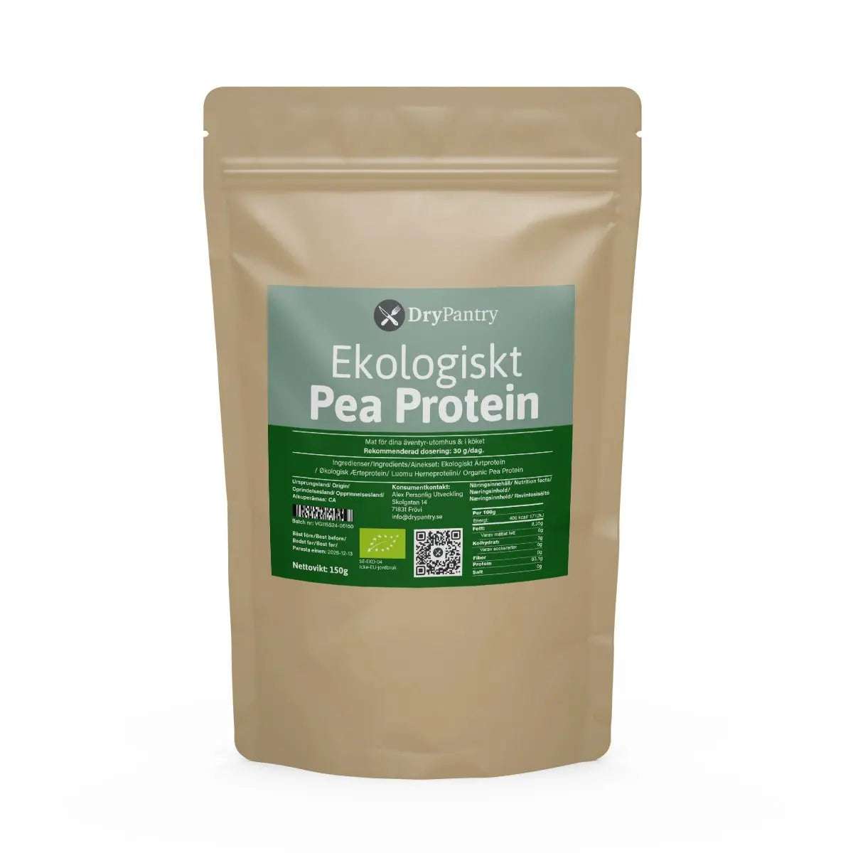 Ekologiskt Pea Protein